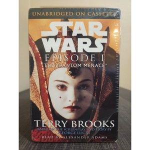 Star Wars Episode I Phantom Menace By Terry Brooks On Audio Cassette Unabridged
